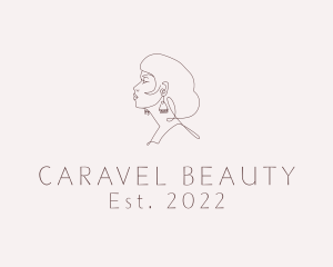 Luxury Woman Jewelry logo design