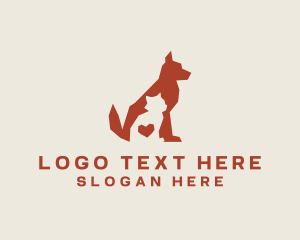 Dog Cat Pet Veterinary logo