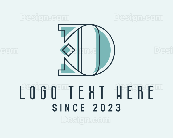 Elegant Letter D Logo