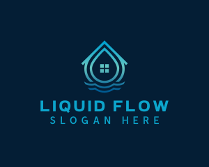 Home Water Cleaning logo design