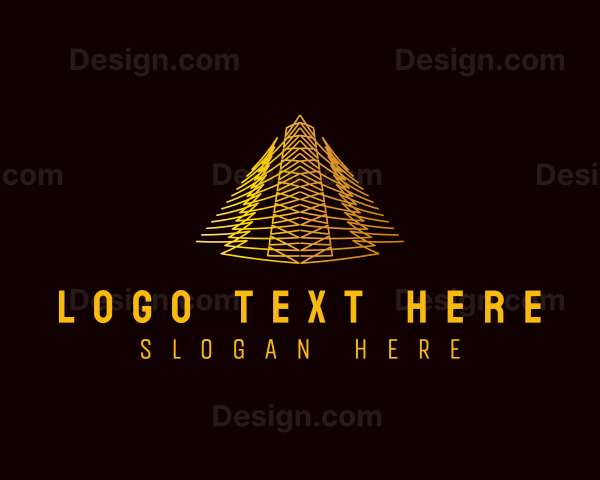 Premium Pyramid Corporate Logo