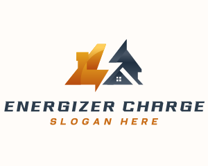 Lightning Energy Electricity logo design