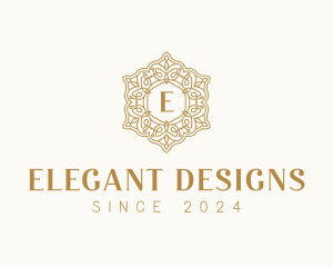 Golden Victorian Elegant logo design