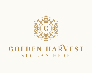 Golden Victorian Elegant logo design