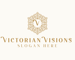 Golden Victorian Elegant logo design