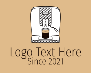 Espresso - Cafe Espresso Machine logo design