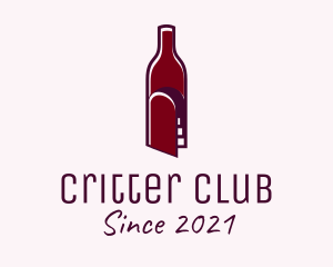 Maroon Cellar Door  logo design