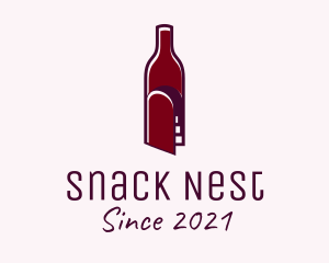 Maroon Cellar Door  logo design