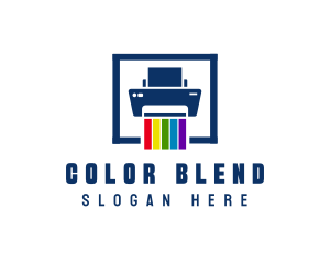 Printer Color Pigment logo