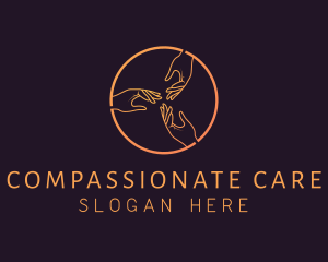 Community Hand Care logo design