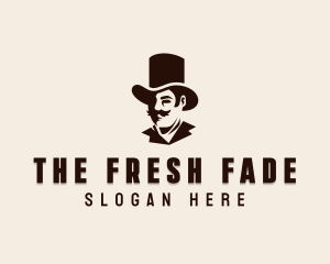 Fashion Grooming Gentleman logo design