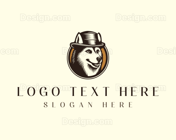 Happy Dog Fedora Logo