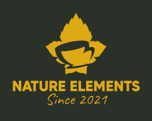 Natural Organic Drink  logo design