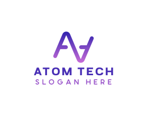 Digital Tech Advertising logo design