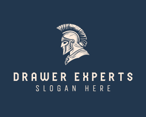 Medieval Spartan Gladiator Logo