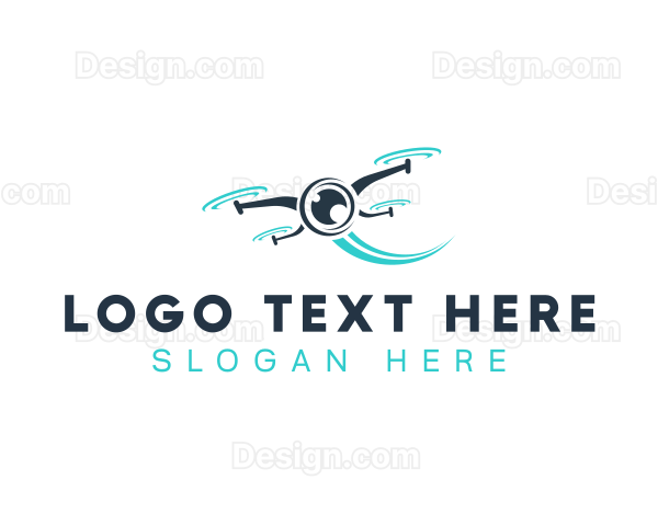 Camera Drone Videographer Logo