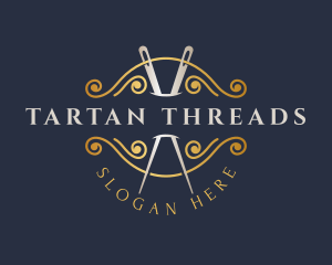 Thread Needle Tailoring logo design