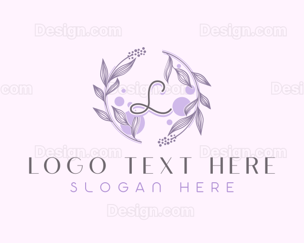 Luxury Floral Ornament Logo