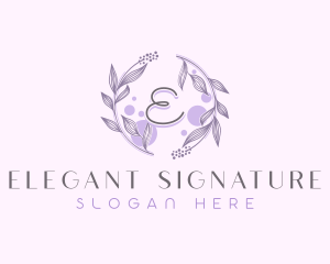 Luxury Floral Ornament logo design