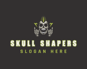 Skeleton Punk Band logo