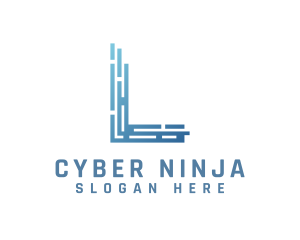 Cyber Technology Letter L logo