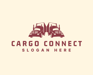 Cargo Truck Delivery logo design