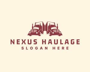 Cargo Truck Delivery logo design