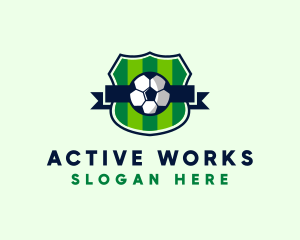 Soccer Sport League  logo design