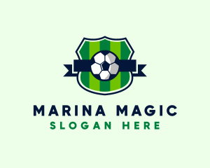 Soccer Sport League  logo design