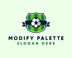 Soccer Sport League  logo design