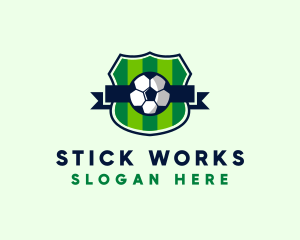 Soccer Sport League  logo design