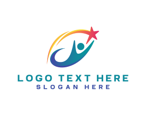 Management - Leader Star Management logo design