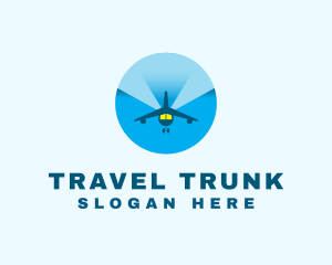 Travel Tour Plane logo design