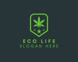 Marijuana Star Cannabis logo design