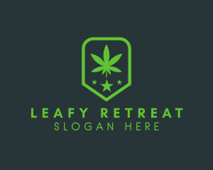 Marijuana Star Cannabis logo design