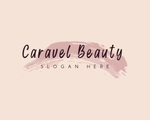 Brush Stroke Beauty logo design