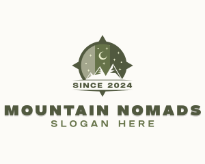 Outdoor Mountain Summit logo design