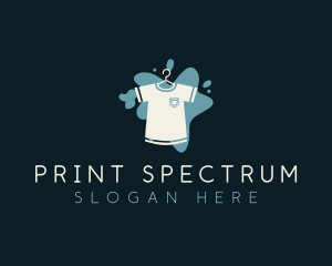 Shirt Cleaning Laundry logo design