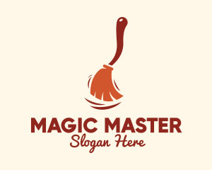 Sweeping Broomstick  logo design