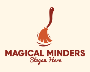 Sweeping Broomstick  logo design