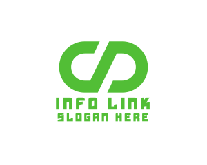 Tech Gaming Chain Link logo design