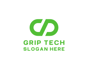 Tech Gaming Chain Link logo design