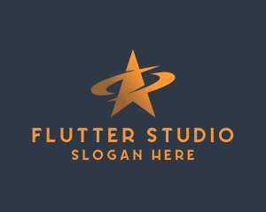 Star Swoosh Studio logo design