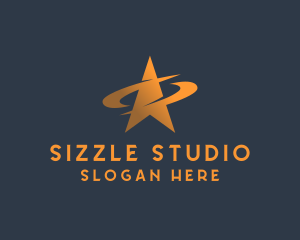 Star Swoosh Studio logo design