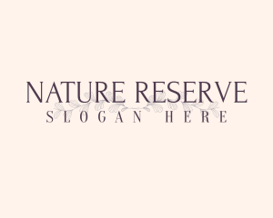 Natural Beauty Cosmetics logo design