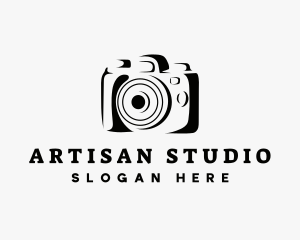 Camera Minimalist Studio logo design