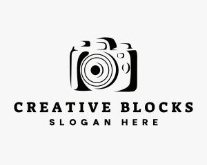 Camera Minimalist Studio logo design