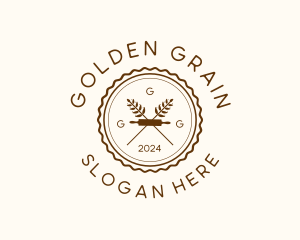 Grain Wheat Bakery logo design