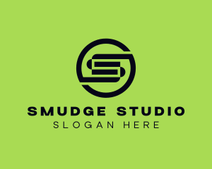 Studio Company Letter S logo design