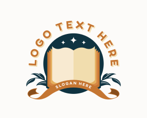 Book Literature Reading Logo